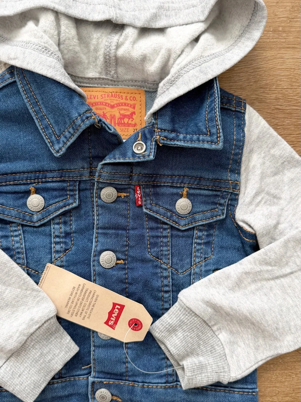 Levi’s Toddler Boys’ Indigo Trucker Jacket